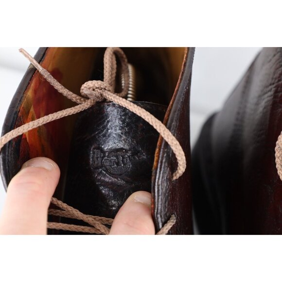 Vintage Dr Martens Mens 11 Distressed Pebble Grain Leather Chukkas Chukka Boots main image 12